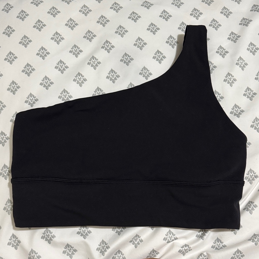Lululemon Athletica One-Shoulder Black Bra